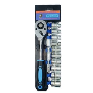 آچار و سری بکس نیو تولز مدل 12pcs درایو 1_2 بسته 12 عددی